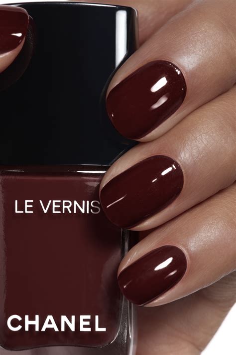 chanel le vernis 907 rouge brun|chanel le vernis nails.